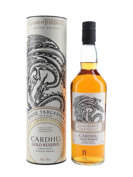 Cardhu Gold Reserve Game Of Thrones - House Targaryen 70cl / 40%