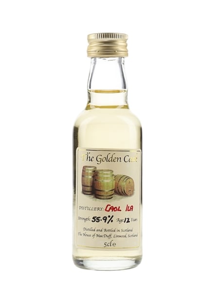 Caol Ila 12 Year Old Bottled 2000s - The Golden Cask 5cl / 55.9%