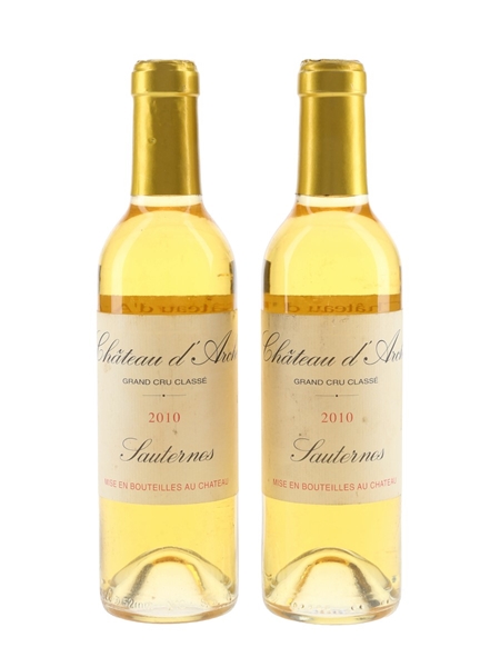 Chateau D'Arche 2010 Sauternes 2 x 37.5cl / 14%