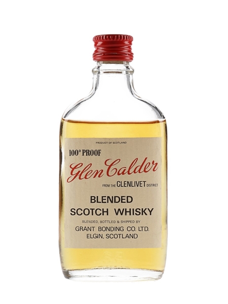 Glen Calder 100 Proof Bottled 1960s-1970s 5cl / 57%