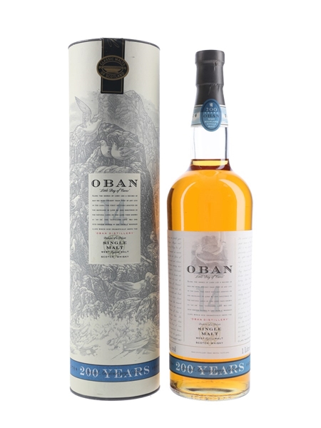 Oban 14 Year Old 200th Anniversary 100cl / 43%