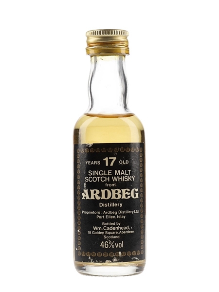 Ardbeg 17 Year Old Bottled 1980s - Cadenhead's 5cl / 46%