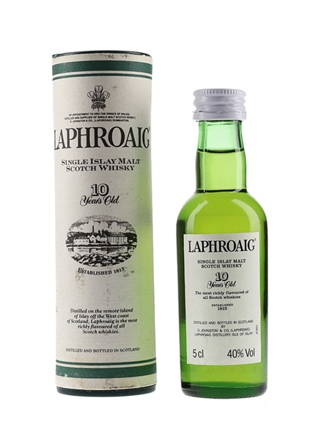 Laphroaig 10 Year Old Bottled 1990s 5cl / 40%