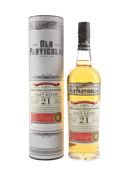 Glen Keith 1995 21 Year Old Douglas Laing's Old Particular 70cl / 51.5%