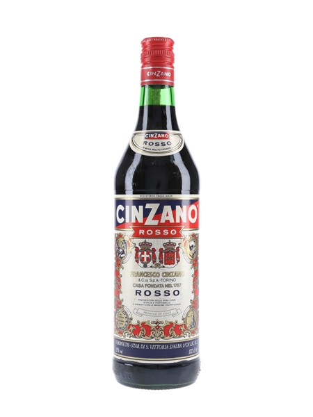 Cinzano Rosso Vermouth Bottled 1980s-1990s 100cl / 15%