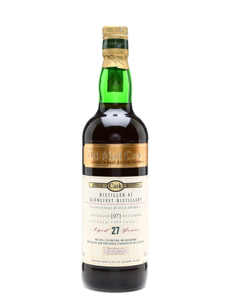 Glenlivet 1971 27 Year Old The Old Malt Cask Bottled 1999 - Douglas Laing 70cl