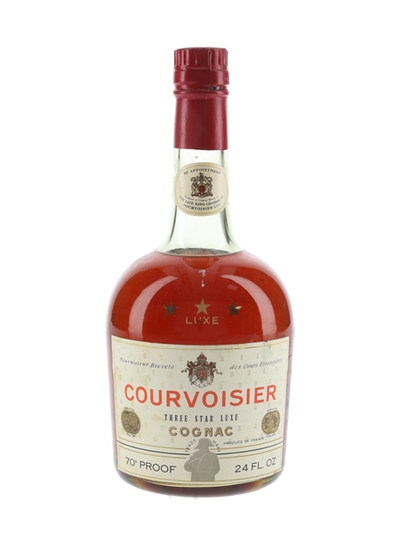 Courvoisier 3 Star Luxe Bottled 1970s 68cl / 40%