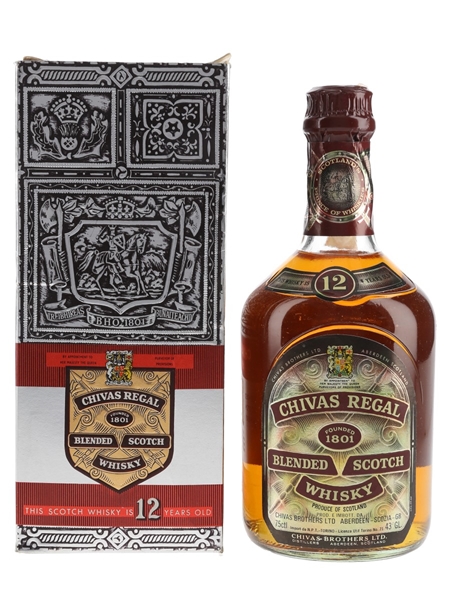 Chivas Regal 12 Year Old Bottled 1970s 75cl / 43%