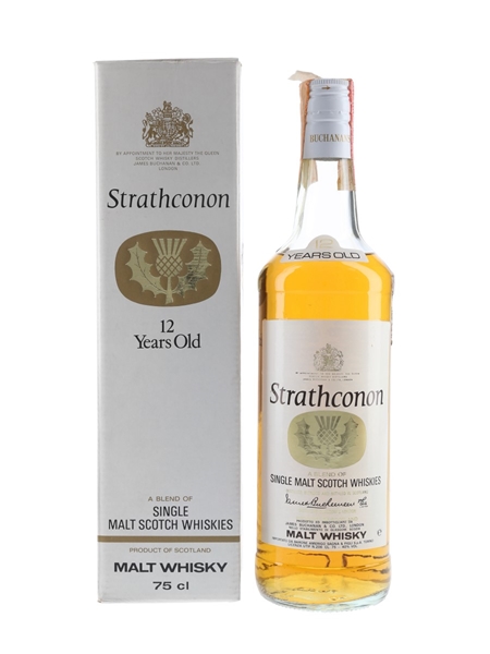 Strathconon 12 Year Old Bottled 1980s - Amerigo Sagna 75cl / 40%