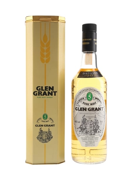 Glen Grant 1982 5 Year Old Seagram Italia 75cl / 40%