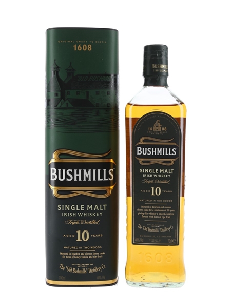 Bushmills 10 Year Old  70cl / 40%