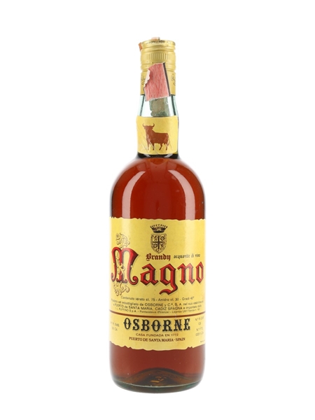 Osborne Magno Brandy Bottled 1970s-1980s 75cl / 40%