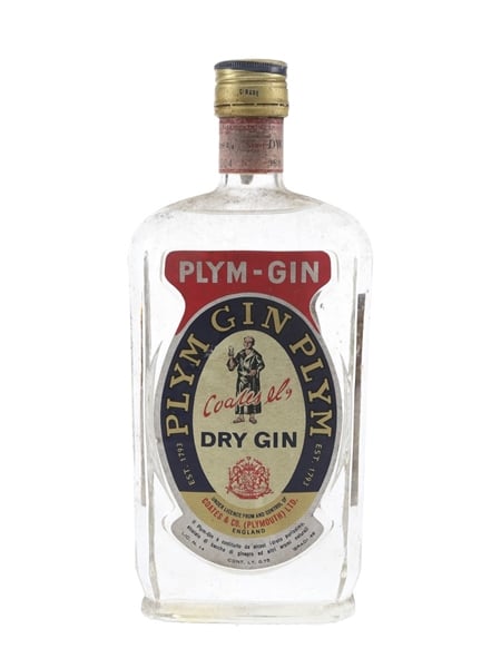 Coates & Co. Plym Gin Bottled 1960s - Stock 75cl / 46%