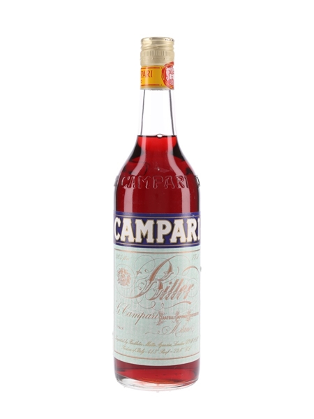 Campari Bitter Bottled 1980s 75cl / 23.6%