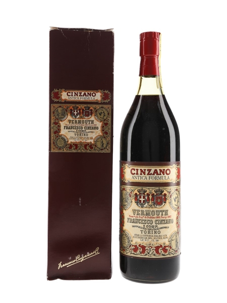 Cinzano Antica Formula Vermouth Bottled 1970s 100cl / 16.5%