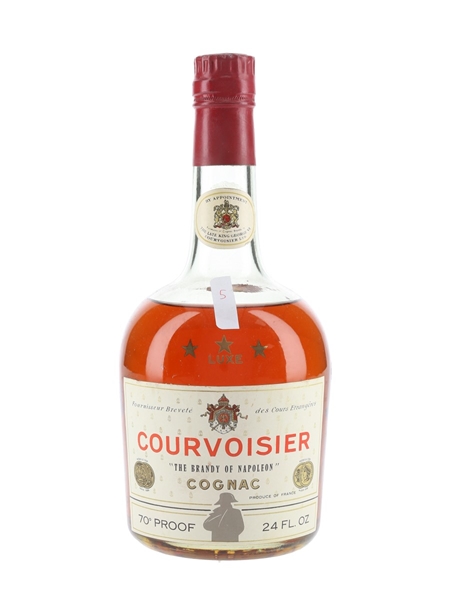 Courvoisier 3 Star Luxe Bottled 1970s 68cl / 40%