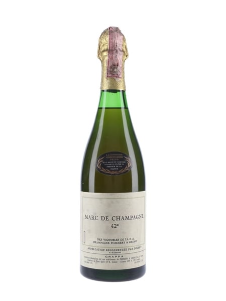 Pommery Marc De Champagne Bottled 1960s 75cl / 42%