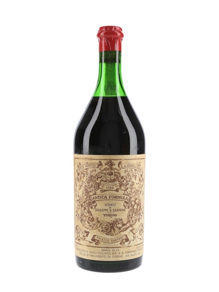 Carpano Antica Formula Vermouth Bottled 1960s 100cl / 16.5%