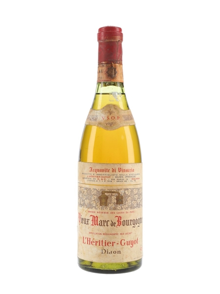 L'Heritier Guyot Vieux Marc De Bourgogne VSOP Bottled 1960s - D&C 75cl / 42%