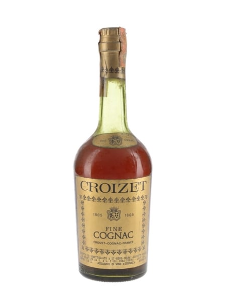 Croizet Fine Cognac Bottled 1960s-1970s - Cora 75cl / 40%