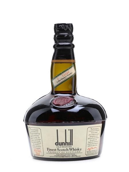 Dunhill Finest Scotch Whisky Bottled 1980s 75cl / 43%