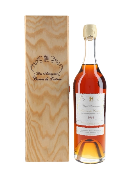 Baron De Lustrac 1964 Bas Armagnac  70cl / 40%