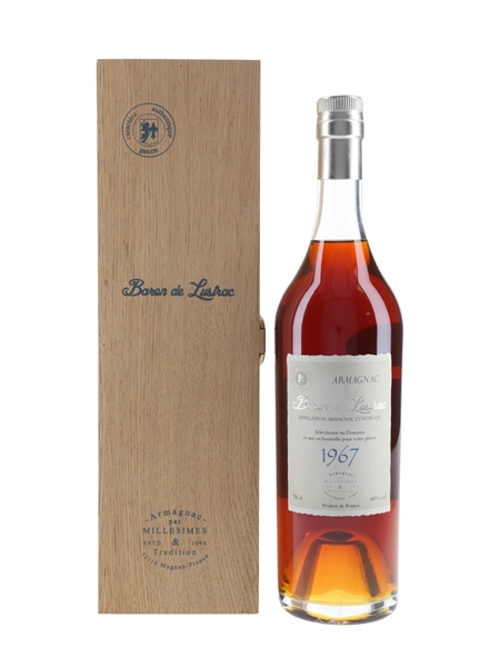 Baron De Lustrac 1967 Bas Armagnac  70cl / 40%