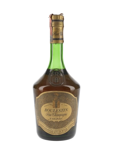 Boulestin Fine Champagne Cognac Bottled 1960s-1970s - Cinzano 73cl / 40%