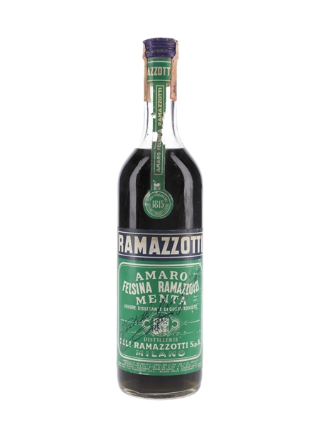 Ramazzotti Amaro Menta Bottled 1960s 100cl / 33%