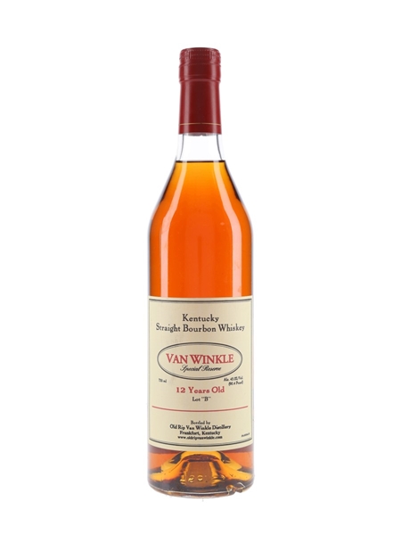 Van Winkle 12 Year Old Lot 'B' Bottled 2016 75cl / 45.2%