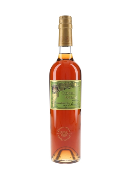 Gonzalez Byass Amontillado Cuatro Palmas Bottled 2015 50cl / 21.5%