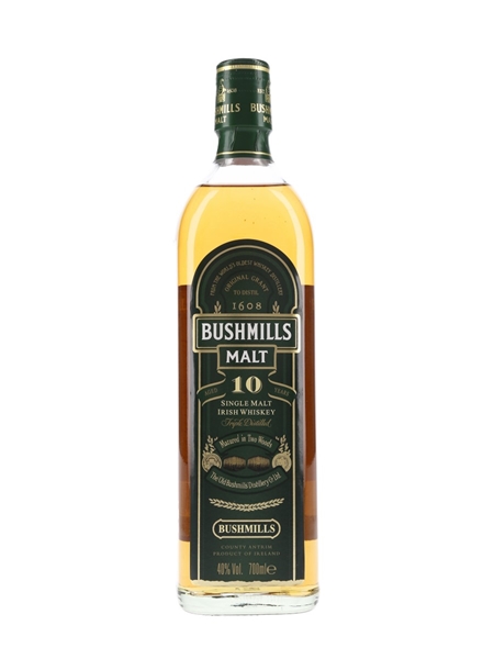 Bushmills 10 Year Old  70cl / 40%