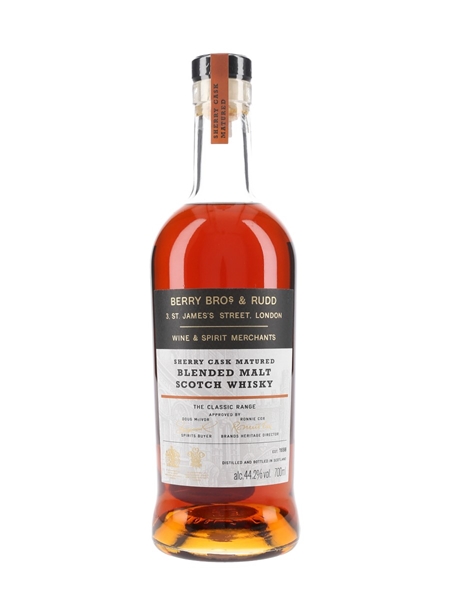 Berry Bros & Rudd Blended Malt Sherry Cask Matured - The Classic Range 70cl / 44.2%