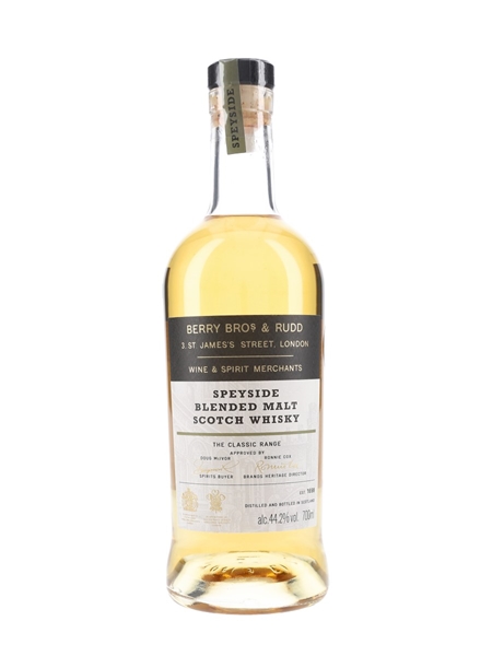 Berry Bros & Rudd Speyside Blended Malt The Classic Range 70cl / 44.2%