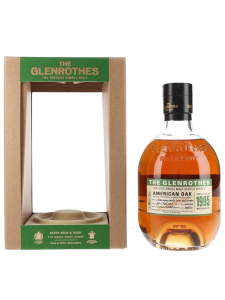 Glenrothes 1995 American Oak Bottled 2016 70cl / 45%