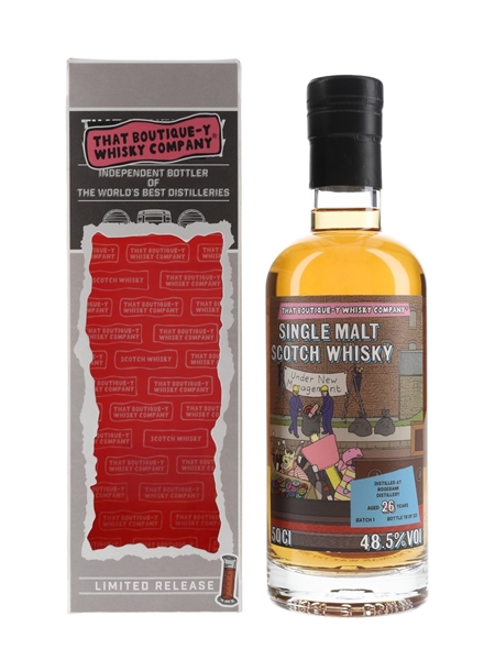 Rosebank 26 Year Old Batch 1 With TBWC Stickers That Boutique-y Whisky Company 50cl / 48.5%