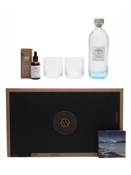 Isle Of Harris Gin With Glasses Set  70cl & 5cl