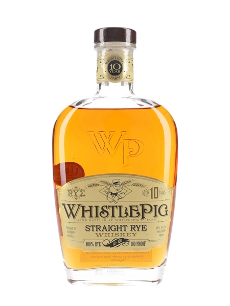 WhistlePig 10 Year Old Rye 100 Proof Bourbon Finish 70cl / 50%