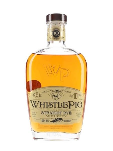 WhistlePig 10 Year Old Rye 100 Proof Bourbon Finish 70cl / 50%