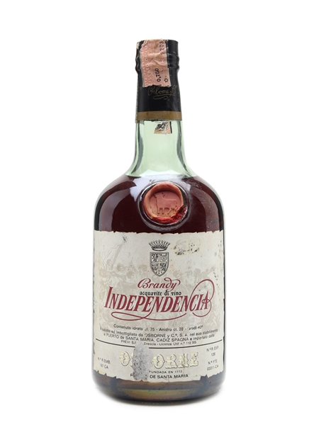 Osborne Independencia Brandy Bottled 1980s 75cl