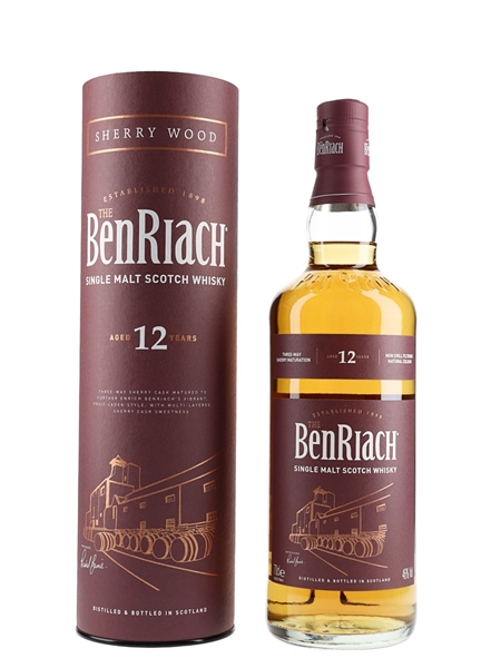 Benriach 12 Year Old Sherry Wood  70cl / 46%