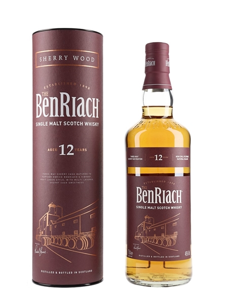 Benriach 12 Year Old Sherry Wood  70cl / 46%