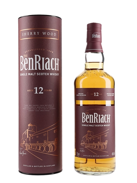 Benriach 12 Year Old Sherry Wood  70cl / 46%