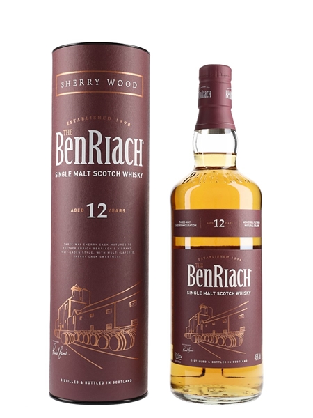 Benriach 12 Year Old Sherry Wood  70cl / 46%