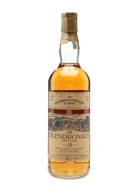 Glendronach 12 Years Old Bottled 1980s 75cl