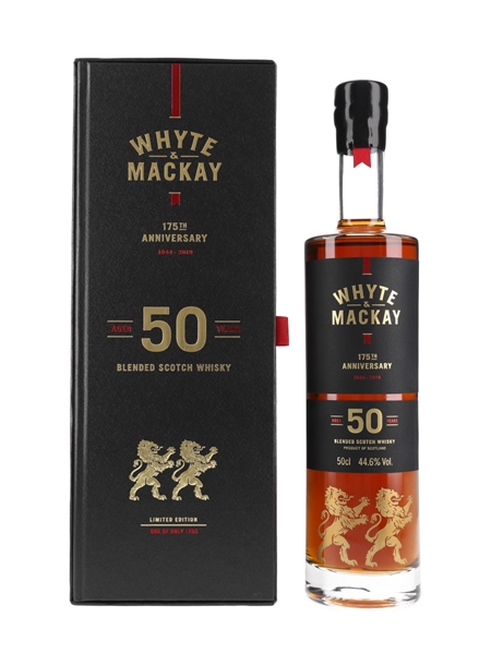 Whyte & Mackay 1966 50 Year Old Bottled 2019 - 175th Anniversary 50cl / 44.6%