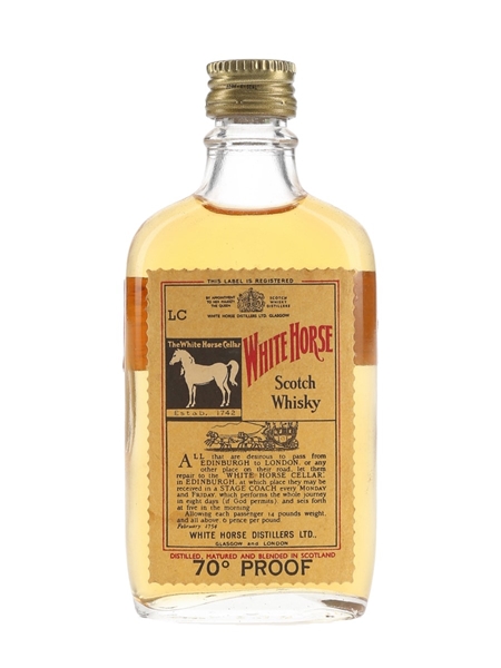 White Horse Bottled 1960s 5cl / 40%