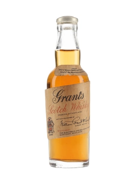 Grant's Bottled 1940s-1950s 5cl