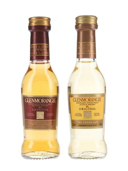 Glenmorangie 10 Year Old The Original & Glenmorangie Lasanta  2 x 5cl