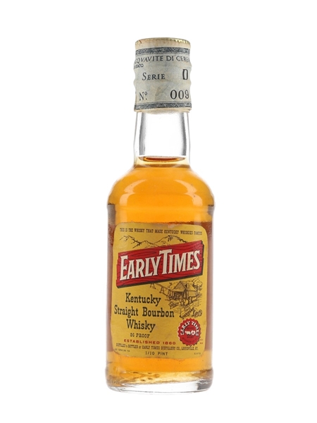 Early Times Bottled 1970s - Soffiantino 4.7cl / 43%